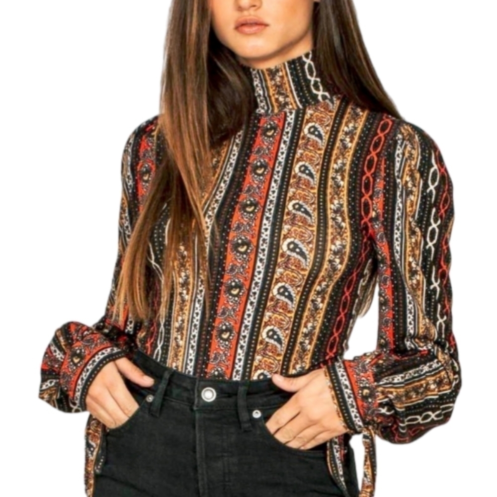 Free People - size S- Donatello turtleneck top